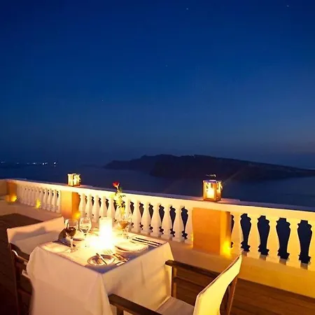 Vila Luxury Santorini Sunset Jacuzzi Panoramic Sunsetsea View 4 Bdr