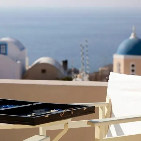 Vila Luxury Santorini Sunset Jacuzzi Panoramic Sunsetsea View 4 Bdr *